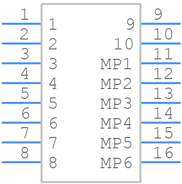 216700-0109 - Molex - PCB symbol