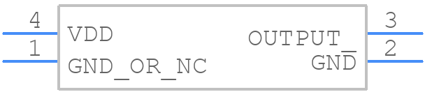 HSB221S - Harmony Electronics - PCB symbol