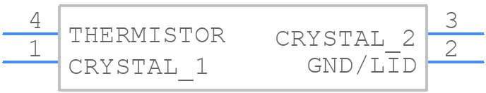 HSX111SR - Harmony Electronics - PCB symbol
