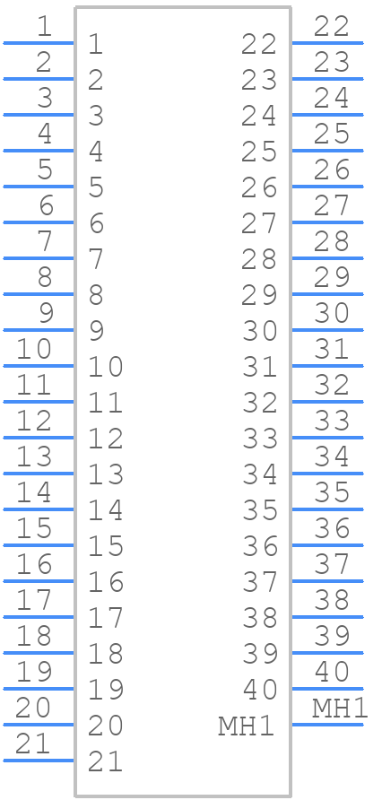5810630002 - Cinch Connectivity Solutions - PCB symbol
