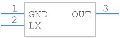 HT7750B - Holtek - PCB symbol
