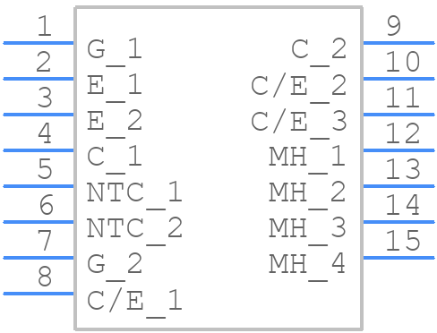 FF450R17ME4 - Infineon - PCB symbol