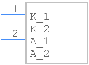 KY DDLM32.23-GPHP-36-D1G2-100-R18 - ams OSRAM - PCB symbol