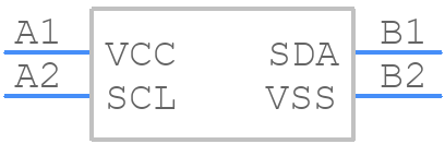 N24C256X-1CBT5G - onsemi - PCB symbol