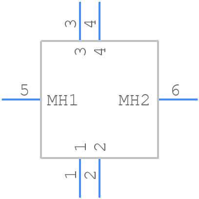 AS150UPB-M - Amass - PCB symbol