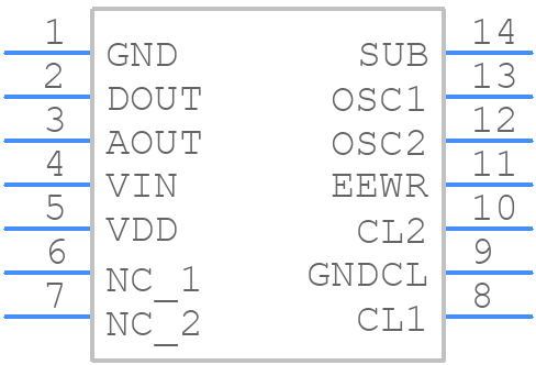 LX34311T-H/ST - Microchip - PCB symbol