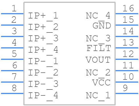 NSM2011 - NOVOSENSE - PCB symbol