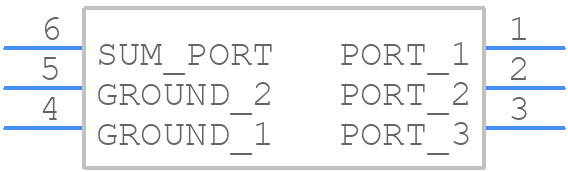 LRPS-3-1J - Mini-Circuits - PCB symbol