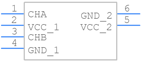 AEDS-9641210 - Avago Technologies - PCB symbol