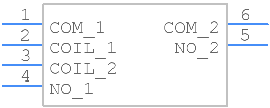 MRE24-2A85-P - STANDEXMEDER - PCB symbol