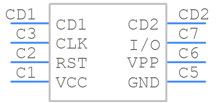 115F-AAA2 - ATTEND - PCB symbol