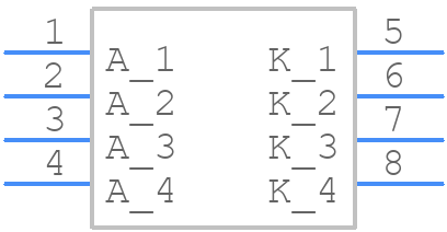 V10KL45DU-M3/H - Vishay - PCB symbol