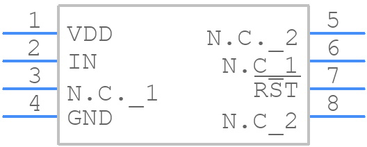 MAX16191ATA02/VY+T - Analog Devices - PCB symbol