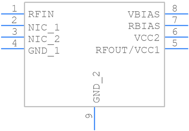 ADL8154ACPZN-R7 - Analog Devices - PCB symbol