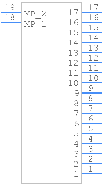 1-2360540-7 - TE Connectivity - PCB symbol