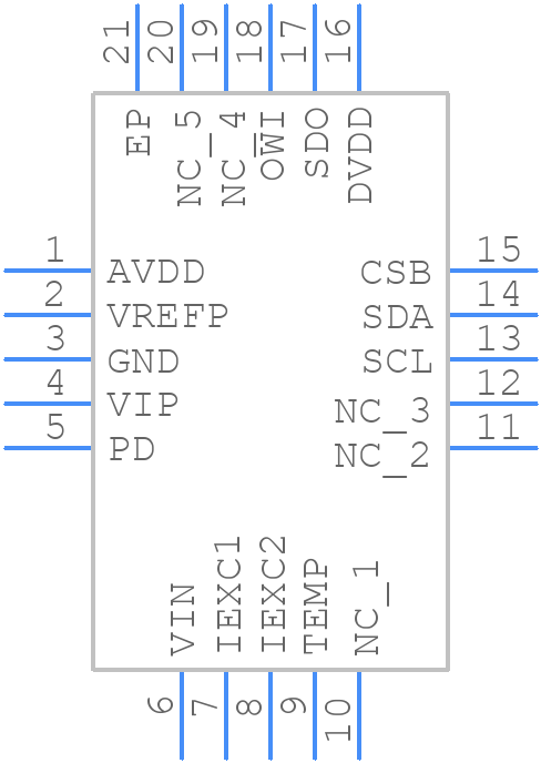 NSA2862X - NOVOSENSE - PCB symbol