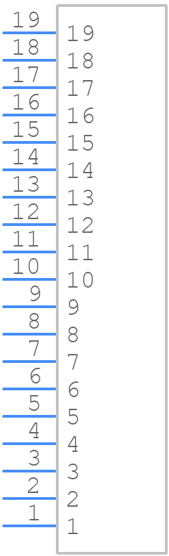 310-87-119-01-666101 - Preci-Dip - PCB symbol