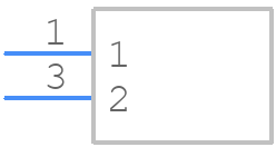 B2P3-VH-R(LF)(SN) - JST (JAPAN SOLDERLESS TERMINALS) - PCB symbol