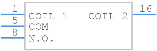 PR30-3V-450-1A - Same Sky - PCB symbol