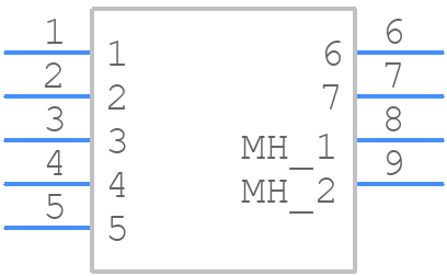 MD-70SV - Same Sky - PCB symbol