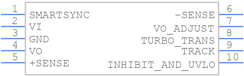 PTH04T261WAD - Texas Instruments - PCB symbol
