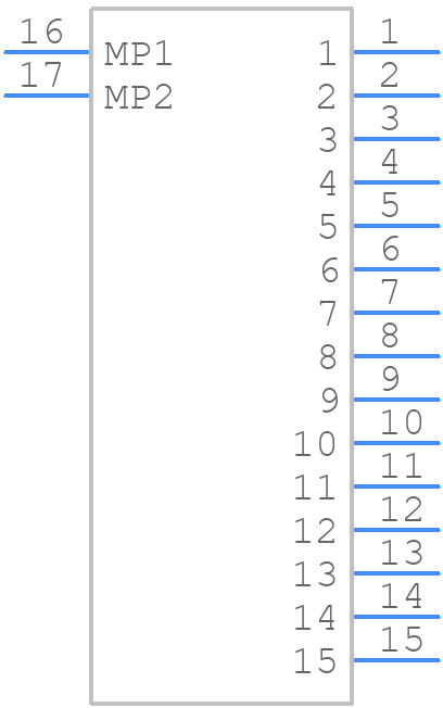 1-2390136-5 - TE Connectivity - PCB symbol
