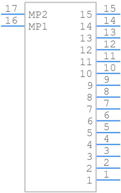 1-2390138-5 - TE Connectivity - PCB symbol