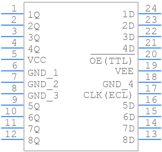 SN10KHT5574DW - Texas Instruments - PCB symbol