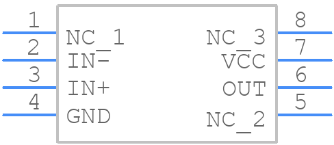TLV2241ID - Texas Instruments - PCB symbol