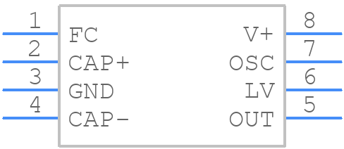 LM2662M/NOPB - Texas Instruments - PCB symbol