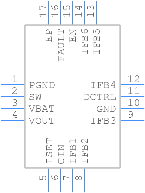 TPS61181ARTER - Texas Instruments - PCB symbol