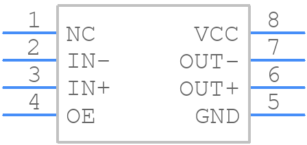 TL712CPSR - Texas Instruments - PCB symbol