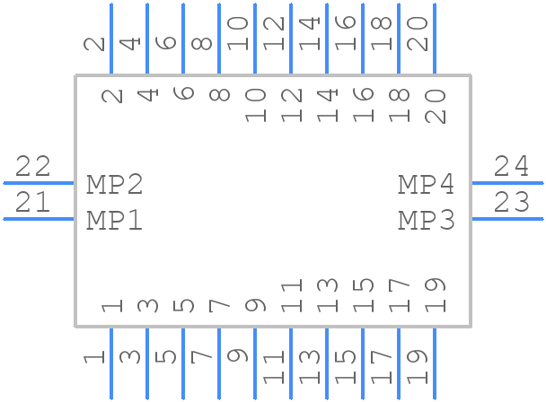 AXT420224 - Panasonic - PCB symbol