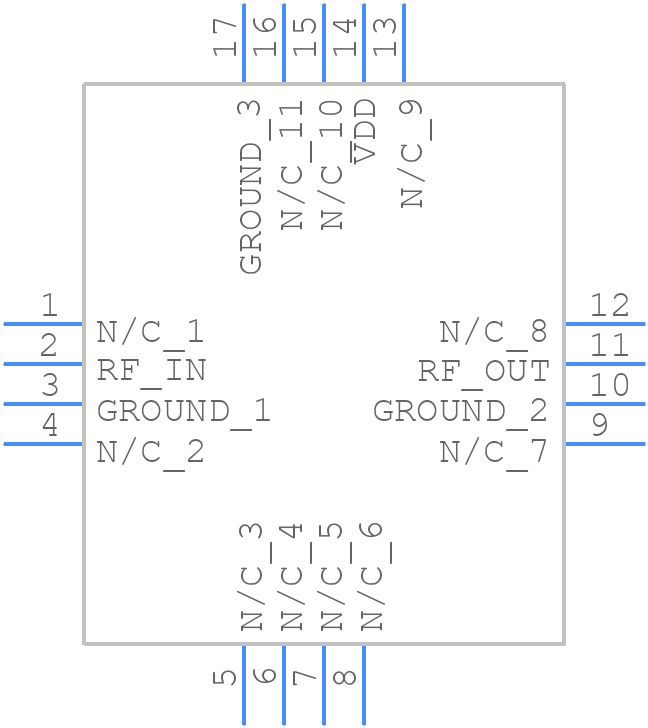 CMD318P3TR7 - Qorvo - PCB symbol