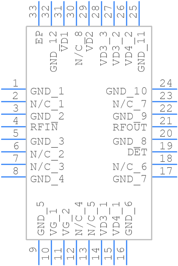MAAP-011317-TR0500 - MACOM - PCB symbol