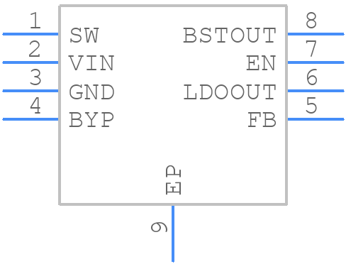 LT3048IDC#TRPBF - Analog Devices - PCB symbol