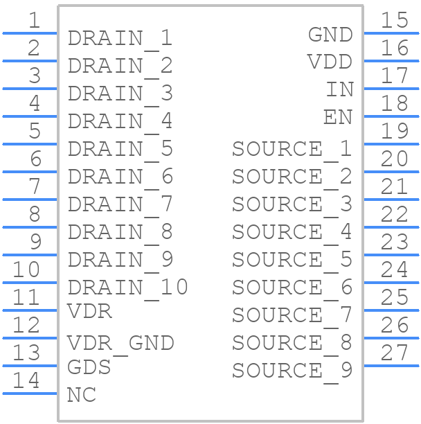 NCP58922MNTWG - onsemi - PCB symbol