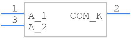 SBR1045CTL-13 - Diodes Incorporated - PCB symbol