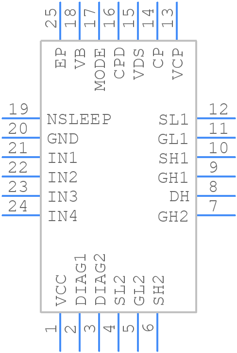 TB9103FTG - Toshiba - PCB symbol
