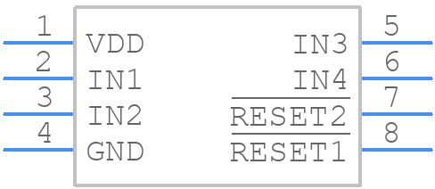 MAX16135ATI+ - Analog Devices - PCB symbol