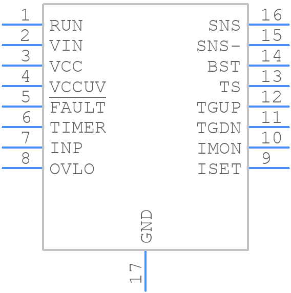 LTC7003JMSE#WTRPBF - Analog Devices - PCB symbol