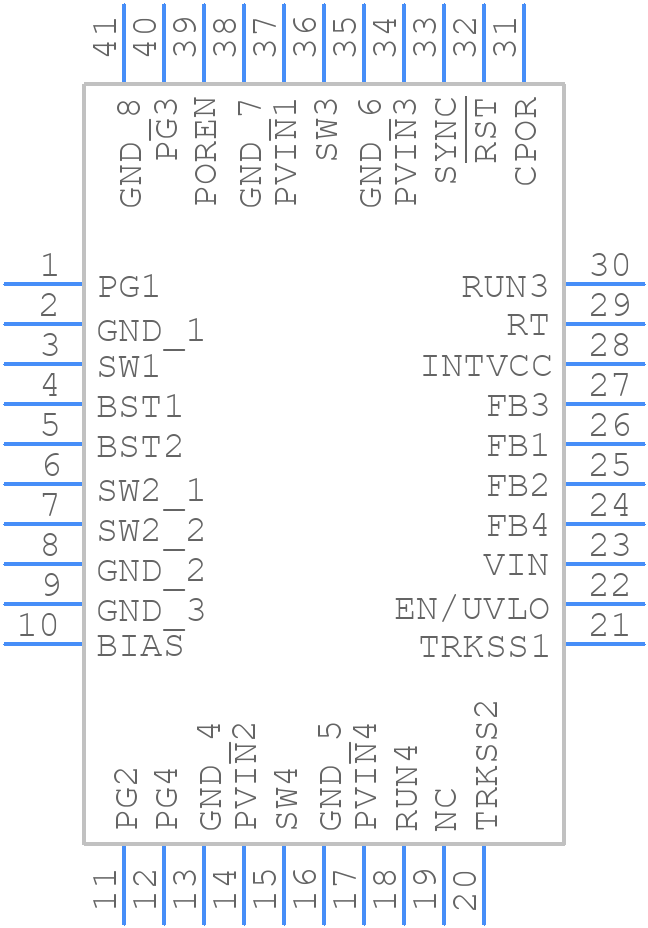 LT8601EUJ#WTRPBF - Analog Devices - PCB symbol