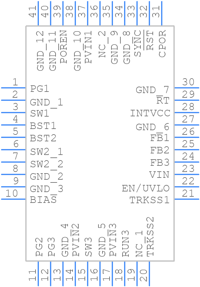 LT8601IUJ#WPBF - Analog Devices - PCB symbol