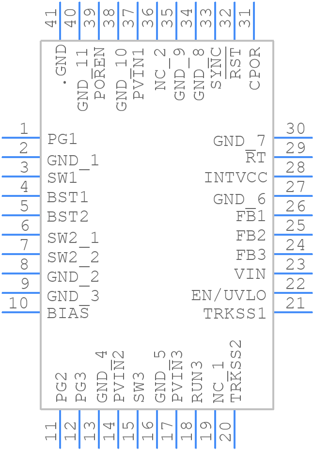 LT8601IUJ#WTRPBF - Analog Devices - PCB symbol