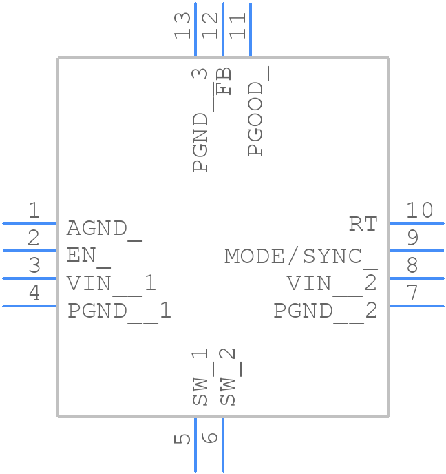 LTC3309AEV#WTRPBF - Analog Devices - PCB symbol