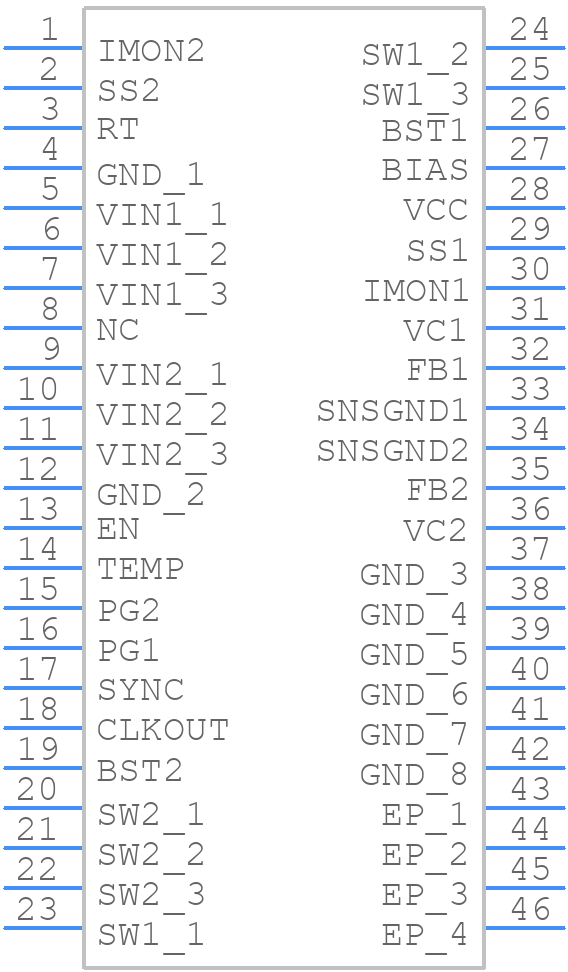 LT8652SEV#WTRPBF - Analog Devices - PCB symbol