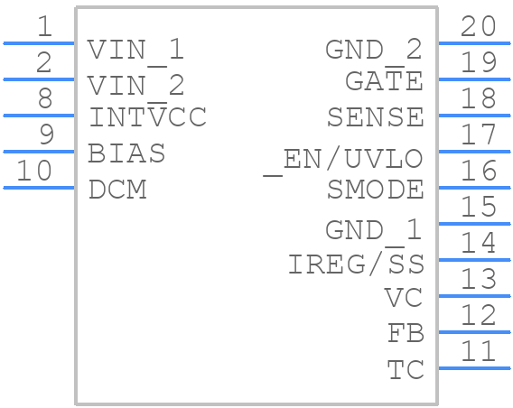LT8316IF#WTRPBF - Analog Devices - PCB symbol