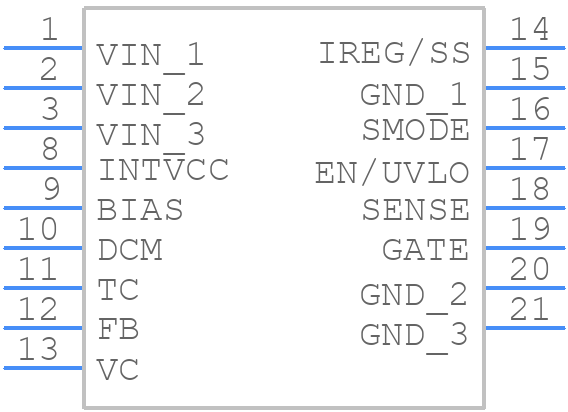 LT8316IFE#WPBF - Analog Devices - PCB symbol