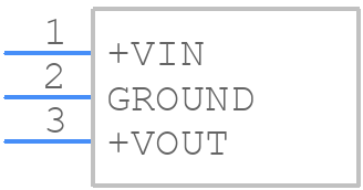 TSR 2-2425N - Traco Power - PCB symbol