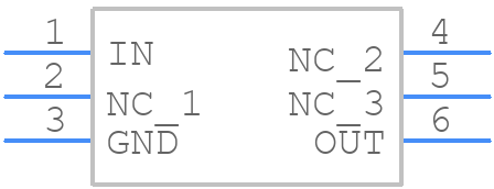 NCV8715MX50TBG - onsemi - PCB symbol